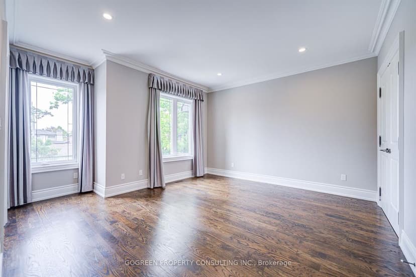 Empty room ready for staging