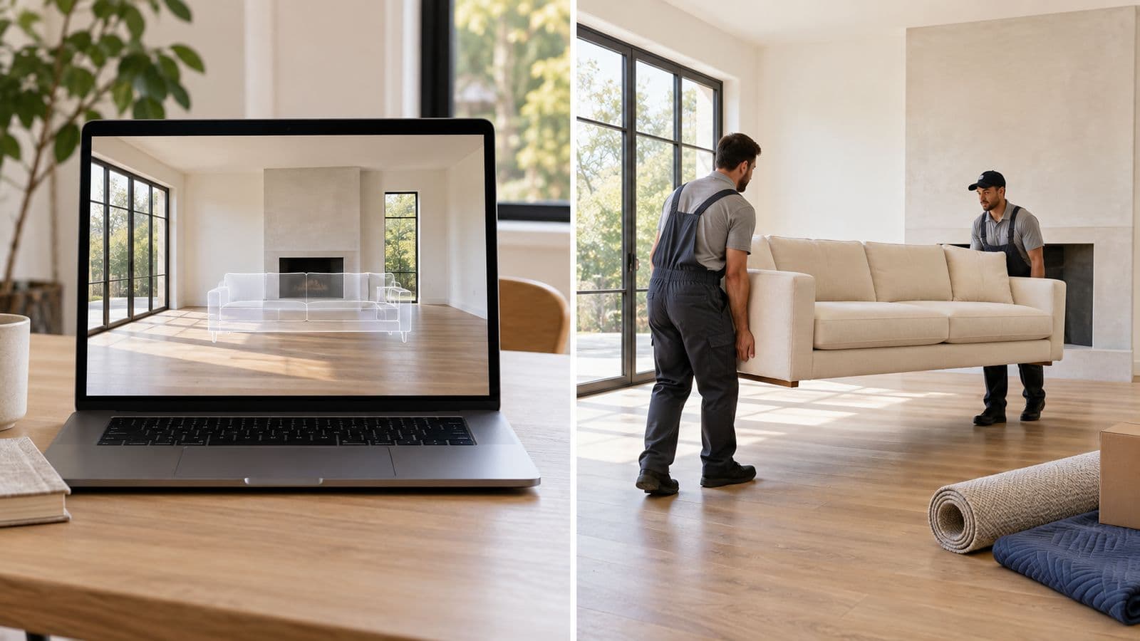 AI Furniture Removal vs Traditional Staging: Cost and Speed