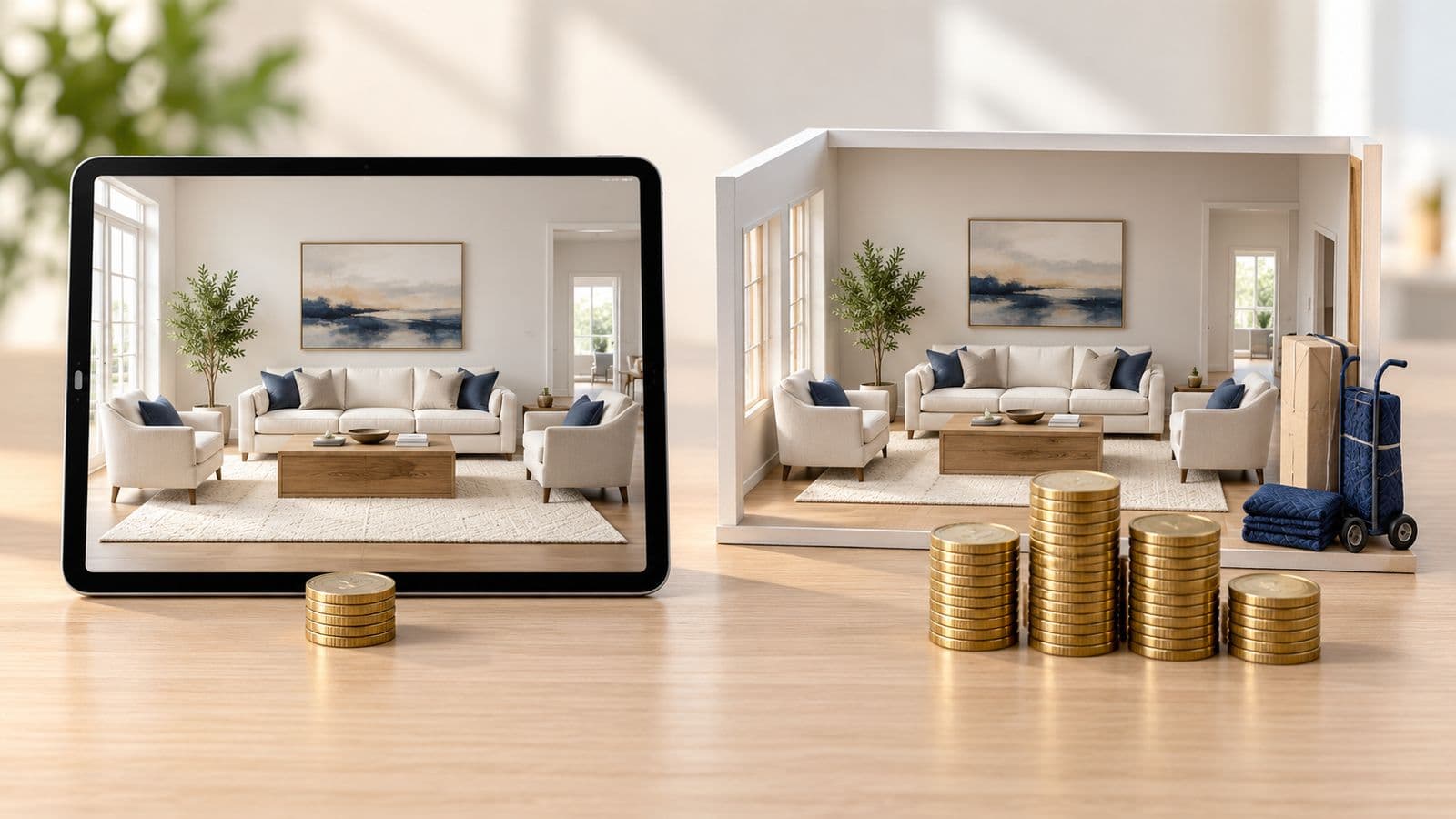 Virtual Staging vs Physical Staging: The 2026 Cost Breakdown